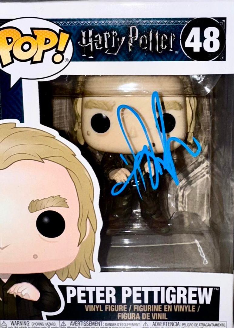 Timothy Spall Signed Funko Pop #48 "Peter Pettigrew" (Harry Potter) - Beckett COA